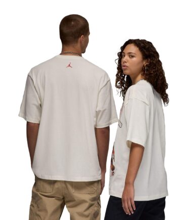 T-SHIRT JORDAN Flight Essentials AOP Tee "Sail" UOMO - immagine 3