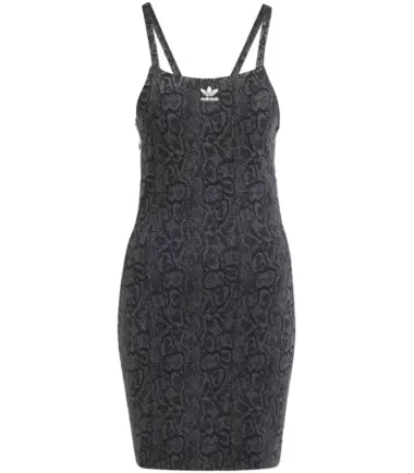 VESTITINO ADIDAS SNAKE 3 STRIPES DRESS PITONATO DONNA - immagine 1
