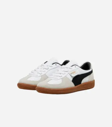 SCARPE PUMA PALERMO LTH JR, WHITE GREY BAMBINO - immagine 2