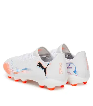 SCARPE PUMA FUTURE 8 PLAY FG/AG WHITE BLACK UOMO - immagine 3