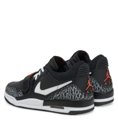 SCARPE NIKE JORDAN Legacy 312 Low "Black" GS - immagine 3