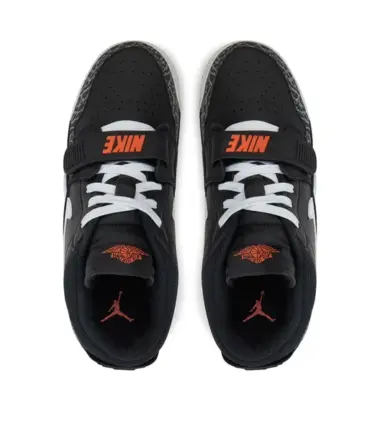 SCARPE NIKE JORDAN Legacy 312 Low "Black" GS - immagine 4