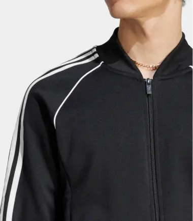 FELPA ADIDAS ZIP Track jacket adicolor Classics SST UOMO - immagine 5