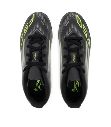 SCARPE ADIDAS F50 CALCETTO  BLACK IRON  JR calcetto bambino junior - immagine 5