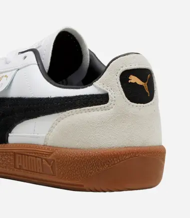 SCARPE PUMA PALERMO LTH JR, WHITE GREY BAMBINO - immagine 5