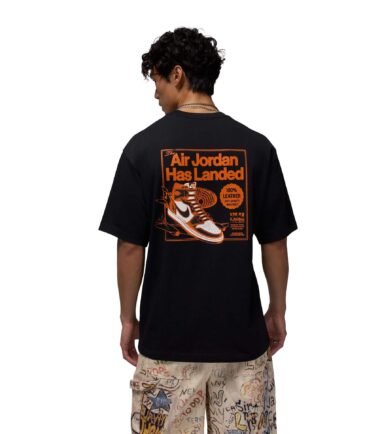 T-SHIRT JORDAN AJ1 AD Tee "Black" - immagine 2