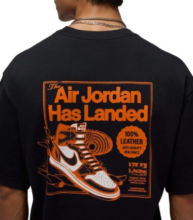 T-SHIRT JORDAN AJ1 AD Tee "Black" - immagine 4