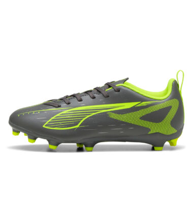 SCARPE PUMA ULTRA 5 PLAY FG/AG SILVER-YELLOW-AGED SILVER junior - immagine 3