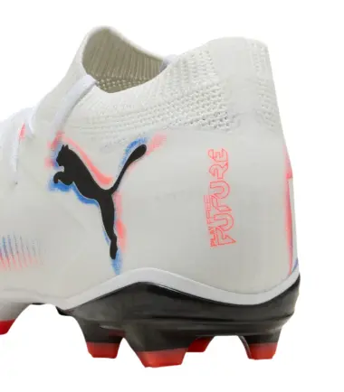 SCARPE PUMA FUTURE 8 MATCH FG/AG WHITE BLACK calcio uomo - immagine 3