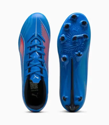 SCARPE PUMA ULTRA 6 PLAY FG/AG BLUE WHITE calcio uomo - immagine 3