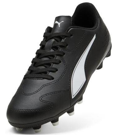SCARPE PUMA VITORIA II FG/AG JR, PUMA BLACK PUMA WHITE calcio bambino junior - immagine 5