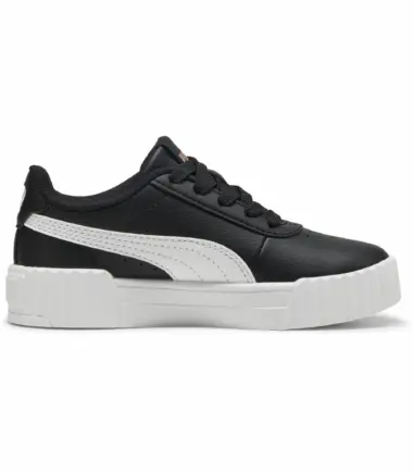 SCARPE PUMA CARINA MIA JR BLACK WHITE BAMBINA - immagine 3