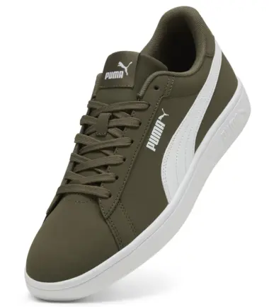 SCARPE PUMA SMASH 3.0 BUCK, LODEN GREEN WHITE UOMO - immagine 3