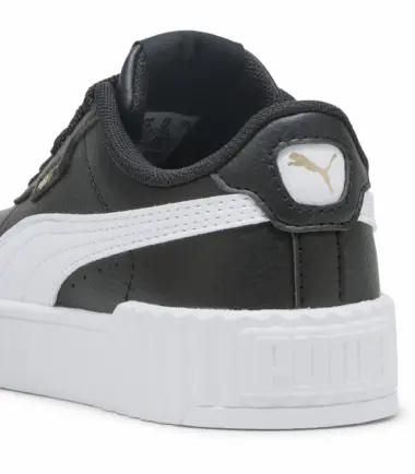SCARPE PUMA CARINA MIA JR BLACK WHITE BAMBINA - immagine 4