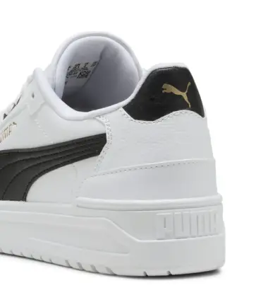 SCARPE PUMA SHUFFLE DOWNTOWN LOW WHITE BLACK JUNIOR - immagine 4