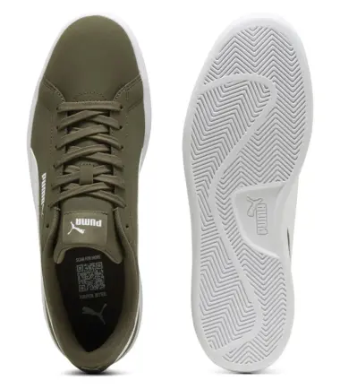SCARPE PUMA SMASH 3.0 BUCK, LODEN GREEN WHITE UOMO - immagine 4