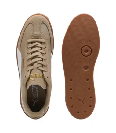 SCARPE PUMA CLUB II ERA, ICE COFFEE WHITE UOMO - immagine 5