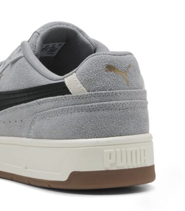 SCARPE PUMA COURT CLASSICO SD GREY BLACK UOMO - immagine 3