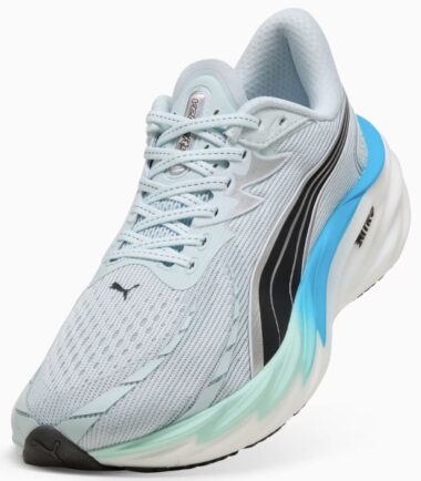 SCARPE PUMA Velocity NITRO 4,Sea Glass-Speed Blue UOMO - immagine 4