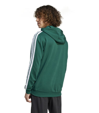 FELPA ADIDAS COLLEGE HOOD GREEN uomo - immagine 3