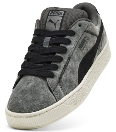 SCARPE PUMA SUEDE CL THRIVE E TRIUMPH BLACK VAPOR GRAY UOMO - immagine 4