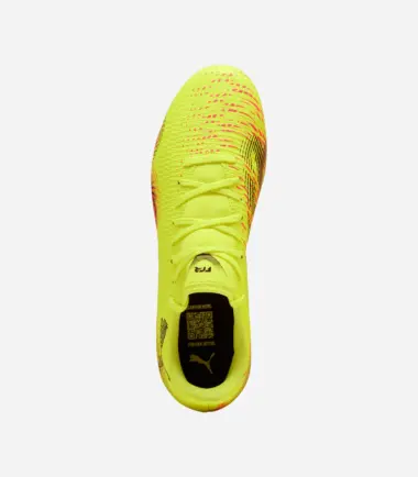 SCARPE PUMA FUTURE 8 PLAY FG/AG YELLOW ALERT - PUMA BLACK  calcio uomo - immagine 4