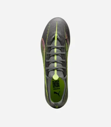 SCARPE PUMA ULTRA 5 MATCH FG/AG MATTE AGED SILVER - YELLOW calcio uomo - immagine 4
