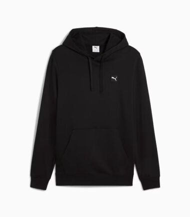 FELPA PUMA ESS ELEVATED HOODIE BLACK UOMO - immagine 1