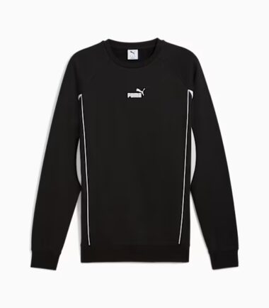 FELPA PUMA SPORT CREWNECK FL BLACK UOMO - immagine 1