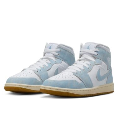 SCARPE NIKE AIR JORDAN WMNS 1 Mid SE "Denim" - immagine 4
