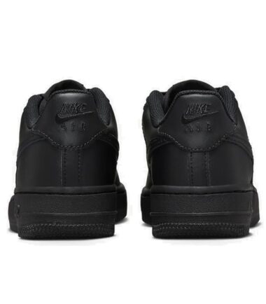 SCARPE NIKE AIR FORCE 1 LE GS BLACK bambino - immagine 3