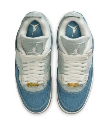 SCARPE NIKE WMNS Air Jordan 4 "Worn Blue" - immagine 6