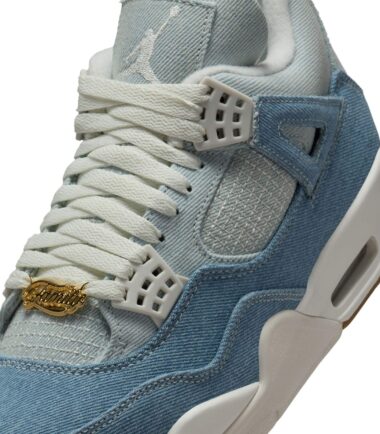 SCARPE NIKE WMNS Air Jordan 4 "Worn Blue" - immagine 7