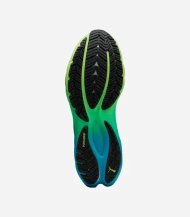 SCARPE PUMA Velocity NITRO 4,PUMA Black-Speed Blue UOMO - immagine 3