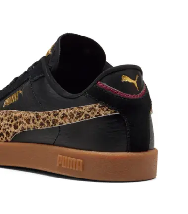 SCARPE PUMA CLUB II ERA ANIMAL BLACK TOASTED ALMOND DONNA - immagine 4