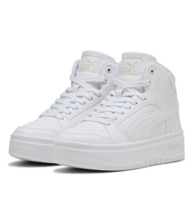 SCARPE PUMA REBOUND FEMME MID WHITE VAPOR GRAY donna - immagine 3