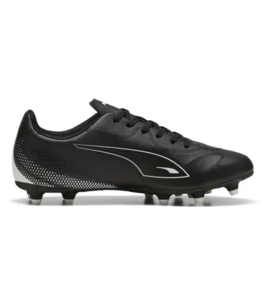 SCARPE PUMA VITORIA II FG/AG,25/26 Black-PUMA White UOMO - immagine 5