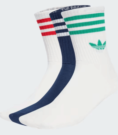CALZE ADIDAS 3 STRIPES CREW - immagine 1