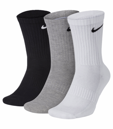 CALZE NIKE EVERYDAY LIGHTWEIGHT CREW TRIPACK - immagine 1