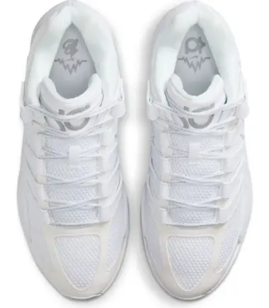 SCARPE NIKE KD 18 "Triple White" - immagine 3