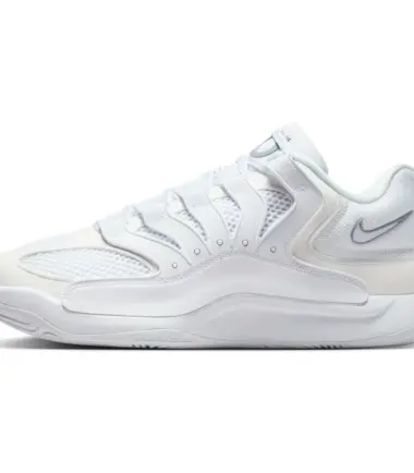 SCARPE NIKE KD 18 "Triple White" - immagine 5