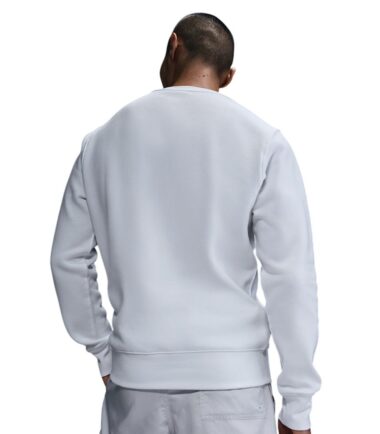 FELPA NIKE SPORTSWEAR CLUB CREW BIANCO UOMO - immagine 2