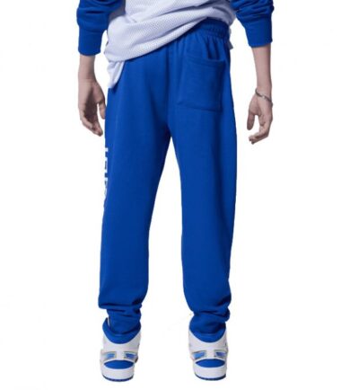 PANTALONI JORDAN BASELINE FLEECE BLU BAMBINO - immagine 2