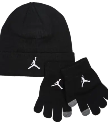 SET JORDAN CAPPELLO E GUANTI BAMBINO - immagine 1