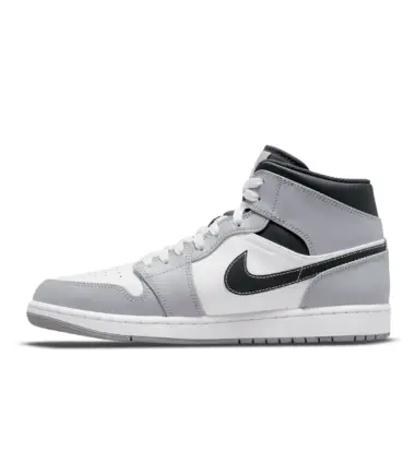 SCARPE Air Jordan 1 Mid "Light Smoke Grey" - immagine 2