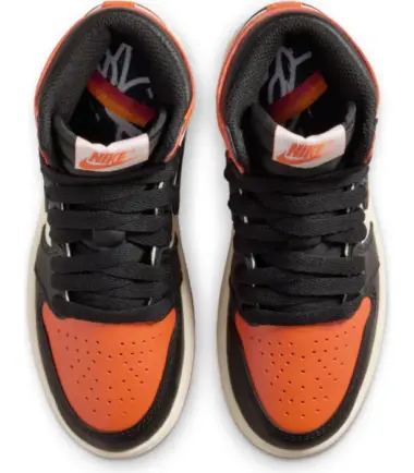 SCARPE Air Jordan 1 Retro High OG Tabellone Shattered Bambini PS - immagine 3