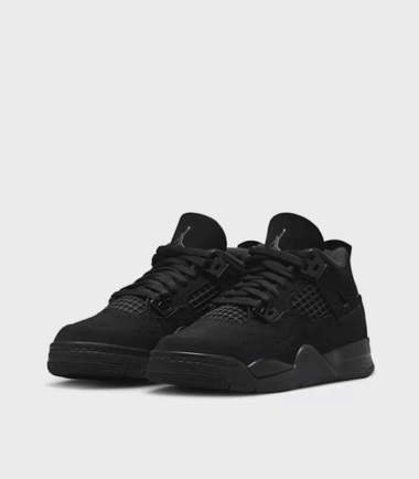 SCARPE NIKE AIR JORDAN 4 BLACK CAT PS - immagine 3