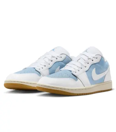 SCARPE NIKE WMNS Air Jordan 1 Low SE "Denim Worn Blue" - immagine 4