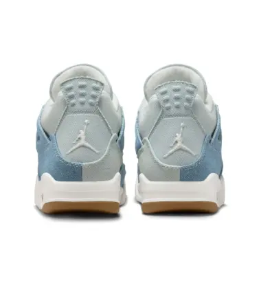 SCARPE Air Jordan Women's 4 Retro TEX "Denim Worn Blue" (PS) - immagine 5