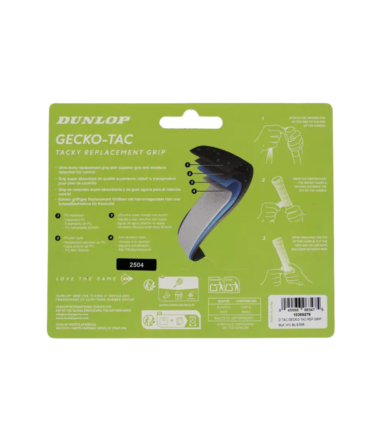 DUNLOP GRIP GECKO REPLACMENT NERO - immagine 2